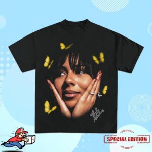 kenny Wear Icy Merch Store Mariah The Scientist Butterfly Graphic Shirt