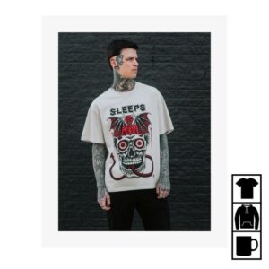 kenny While She Sleeps Merch Store Death Traitors Shirt Sand