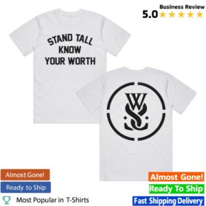 kenny While She Sleeps Merch Store Know Your Worth Shirtss