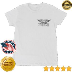 kenny Yungblud Merch Store Aerosmith Yungblud One More Time White Shirt