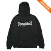 kenny Yungblud Store Merch Aerosmith Yungblud One More Time Black Hoodie