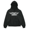 kenny Yungblud Store Merch Aerosmith Yungblud One More Time Black Hoodie0