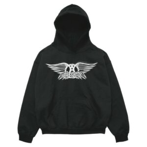 kenny Yungblud Store Merch Aerosmith Yungblud One More Time Black Hoodie0
