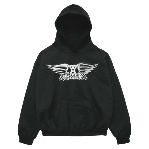kenny Yungblud Store Merch Aerosmith Yungblud One More Time Black Hoodie0