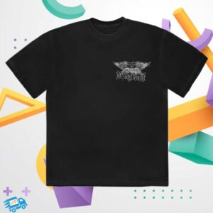 kenny Yungblud Store Merch Aerosmith Yungblud One More Time Black Shirt