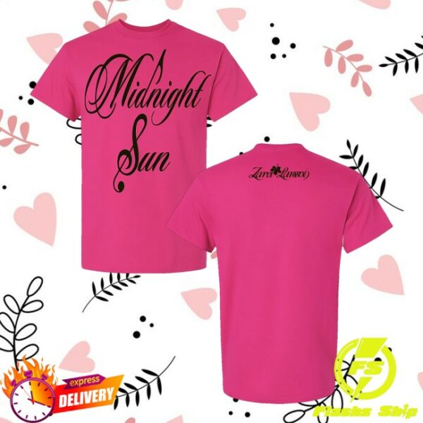 kenny Zara Larsson Merch Store Midnight Sun Shirtss
