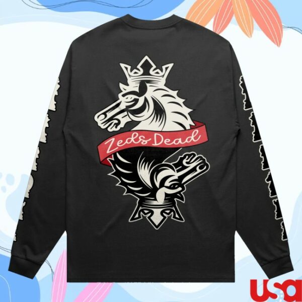 kenny Zeds Dead Merch Zeds Dead Chess Club Longsleeve1