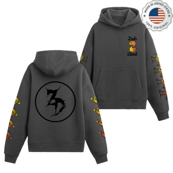 kenny Zeds Dead Merch Zeds Dead Parade Heavyweight Hoodie1