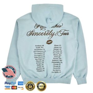kenny s Kali Uchis Merch Shop Sincerely Tour Date Back Hoodie kenny s Kali Uchis Merch Shop Sincerely Tour Date Back Hoodie