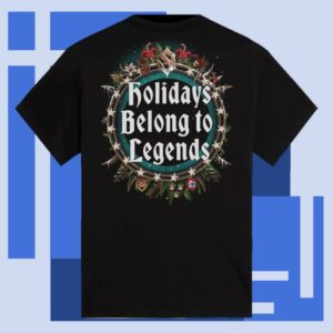 kenny s Sabaton Official Merch Shop Store Holidays Belong To Legends X Mas Shirt