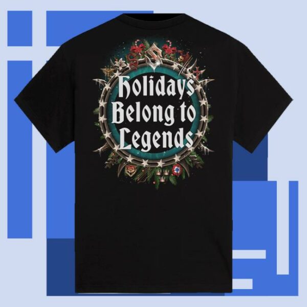 kenny s Sabaton Official Merch Shop Store Holidays Belong To Legends X Mas Shirt