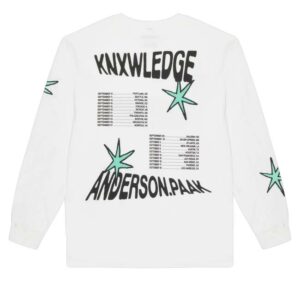 kenny sau Anderson Paak Merch Shop Store Starry Long Sleeve Shirt