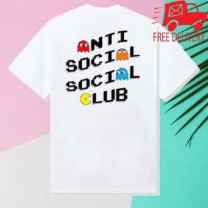 kenny sau Anti Social Social Club Merch Shop Store Assc X Pac Man Pixel Shirt kenny sau Anti Social Social Club Merch Shop Store Assc X Pac Man Pixel Shirt