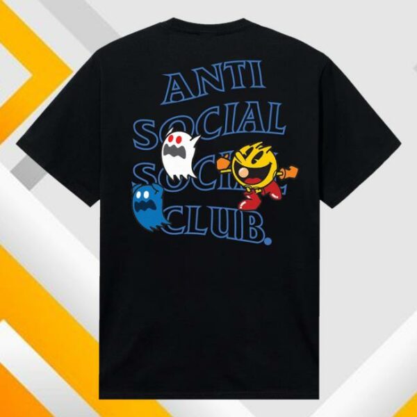kenny sau Anti Social Social Club Merch Shop Store Assc X Pac Man Run Run Shirta