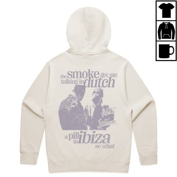 kenny sau Cold Prints Merch Shop Store Hours In Silence Hoodie