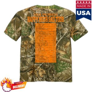 kenny sau Cole Swindell Merch Shop Store Camo Happy Hour Sad T Shirt
