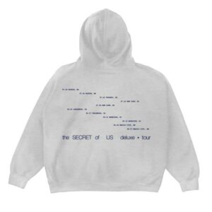 kenny sau Gracie Abrams Shop Merch Store Secret Tour Heather Grey Star Hoodie kenny sau Gracie Abrams Shop Merch Store Secret Tour Heather Grey Star Hoodie