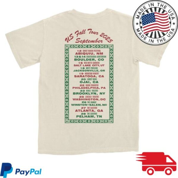kenny sau Hermanos Gutierrez Merch Shop Store Hermanos Gutierrez Tour Shirt