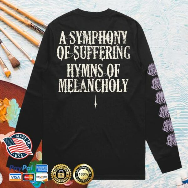 kenny sau Human Warfare Merch Shop Store Hymns Of Melancholy Long Sleeve Shirt