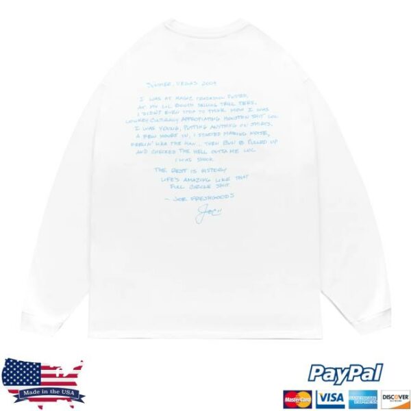 kenny sau Joe Fresh Goods Jfg X Trill Burgers Cant Use Trill Long Sleeve Shirt