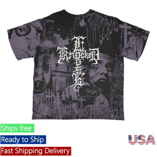 kenny sau Knocked Loose Merch Shop Store Knocked Loose All Over Print Shirt