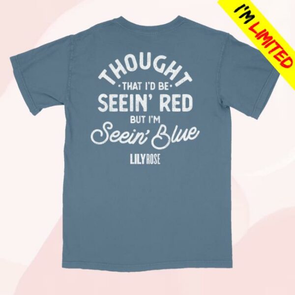 kenny sau Lily Rose Music Merch Shop Seein Blue Shirt