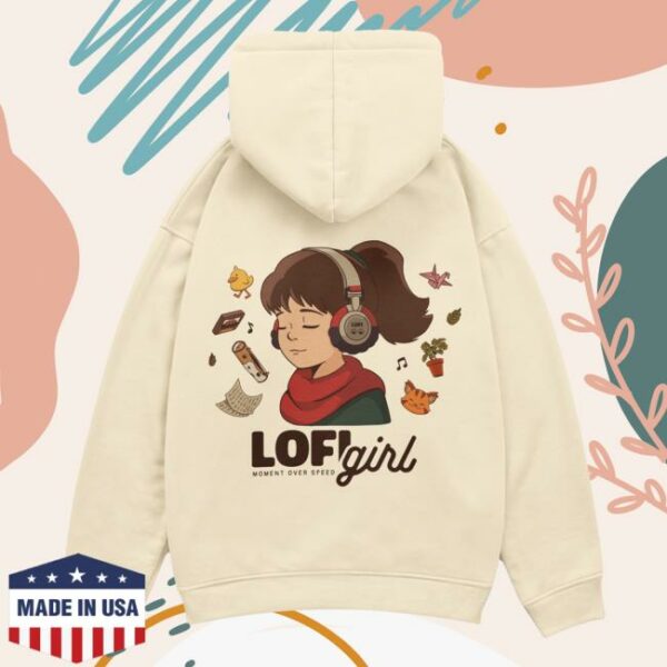kenny sau Lofi Girl Back To School Hoodie