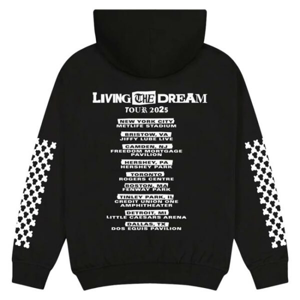 kenny sau Marshmello Music Merch Shop Living The Dream Hoodie