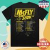 kenny sau Mcfly Merch Shop Store Lightening Black Photo Shirt