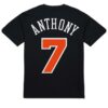 kenny sau Mitchell Ness Knicks Carmelo Anthony Ultimate Player Number Shirt