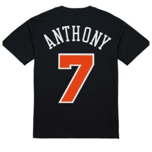 kenny sau Mitchell Ness Knicks Carmelo Anthony Ultimate Player Number Shirt kenny sau Mitchell Ness Knicks Carmelo Anthony Ultimate Player Number Shirt