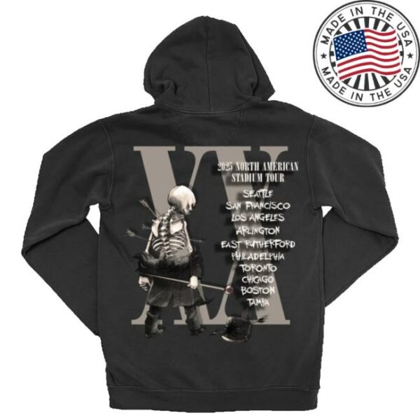 kenny sau My Chemical Romance Merch Shop Store The Black Parade Tour Hoodie