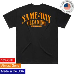 kenny sau Olivia Dean Merch Store Sammy Virji Black Shirt