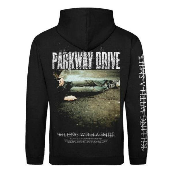 kenny sau Parkway Drive Merch Shop Store Killing With A Smile Hoodie