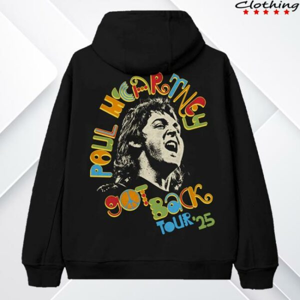 kenny sau Paul Mccartney Merch Shop Store Got Back 2025 Peace Hoodie