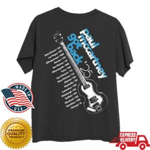 kenny sau Paul Mccartney Merch Shop Store Got Back 2025 Tour Shirt kenny sau Paul Mccartney Merch Shop Store Got Back 2025 Tour Shirt