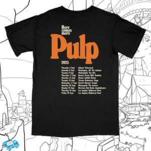 kenny sau Pulp Merch Shop Store Here Comes More Tour Shirt kenny sau Pulp Merch Shop Store Here Comes More Tour Shirt
