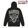 kenny sau Rainier Brewing Company Rainier Retreat Black Hoodie