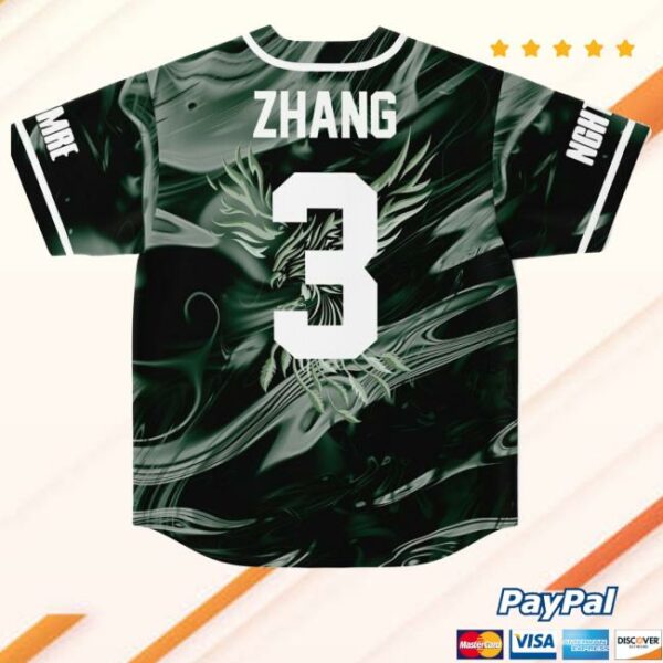 kenny sau Rave Bonfire Merch Shop Store Zhang Custom Baseball Jersey V2 Shirt