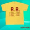 kenny sau Renee Rapp Merch Shop Store Yellow Tour Shirt
