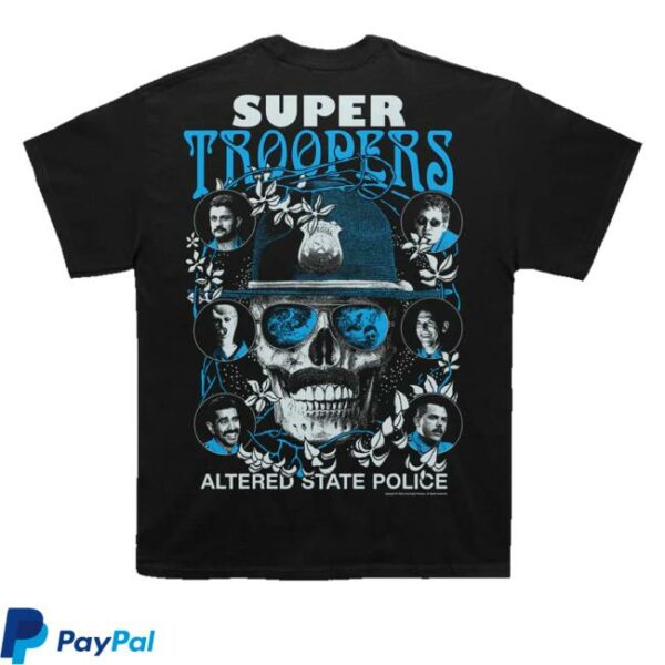 kenny sau Searchlight Pictures Merch Shop Store Super Troopers Altered State Shirt