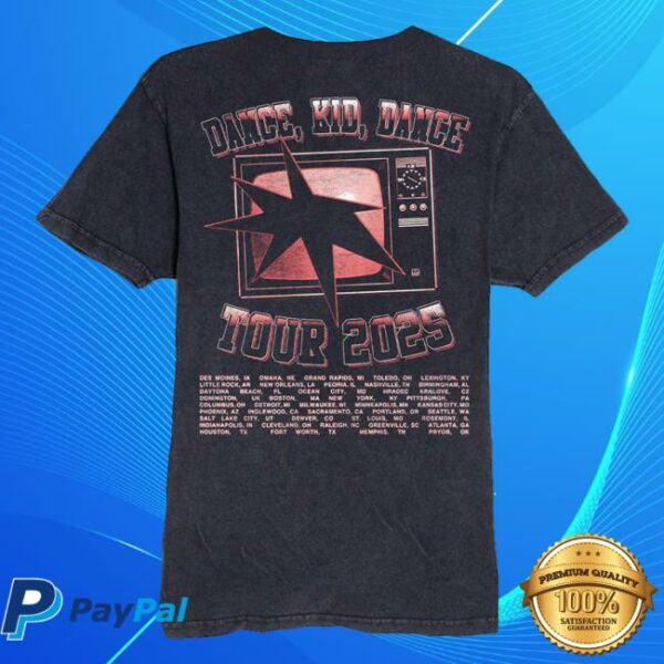 kenny sau Shinedown Merch Shop Store Dance Kid Dance Tour Photo Shirt