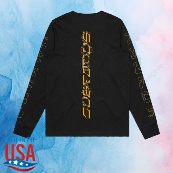 kenny sau Sub Focus Uk Merch Shop Store Black Contact Long Sleeve Shirt