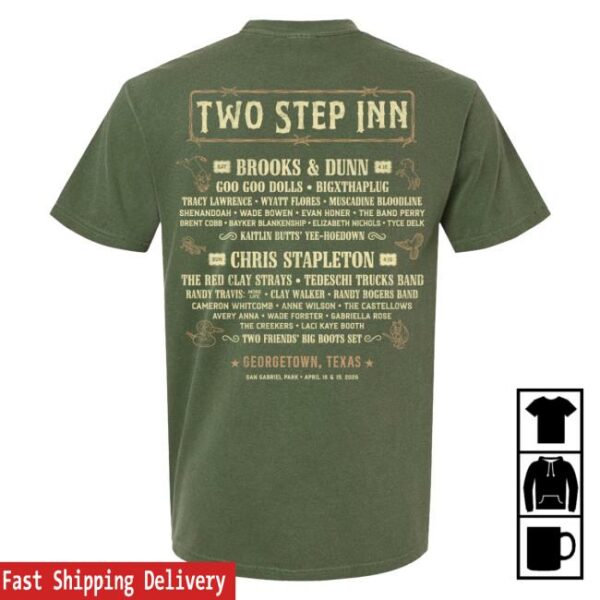 kenny sau Two Step In Merch Shop Store Lone Star Bull Lineup Shirt
