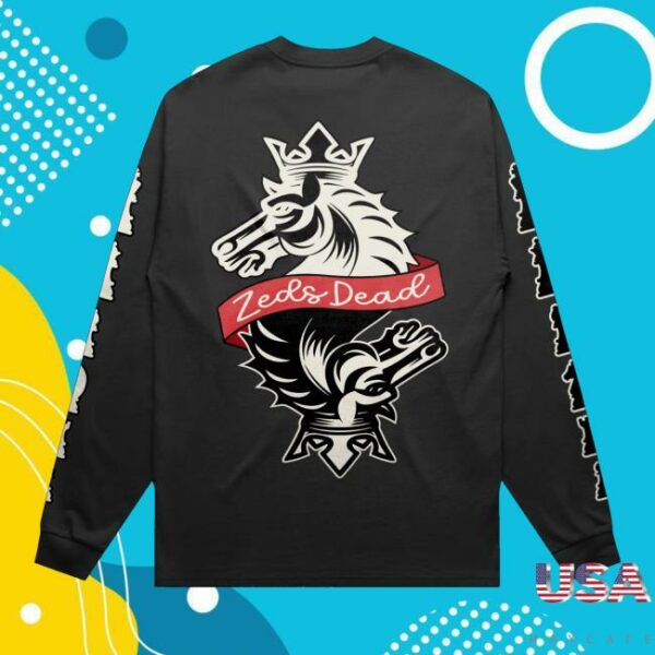 kenny sau Zeds Dead Merch Shop Chess Club Long Sleeve Shirt