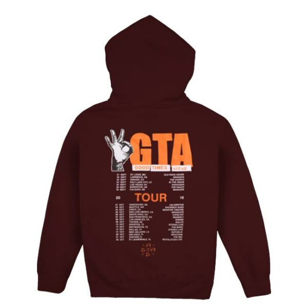 kenny sauGood Times Ahead Merch Shop Store Rose Hoodie