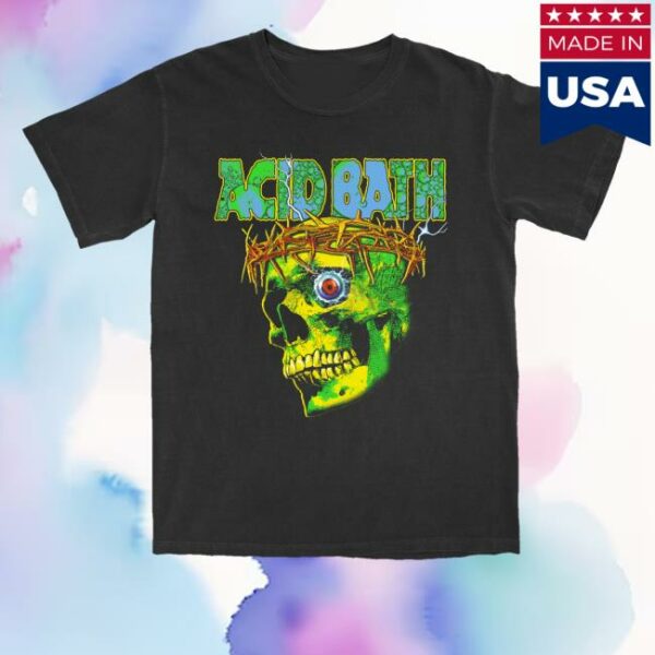 kenny trc Acid Bath Merch Shop Store Tour Shirt