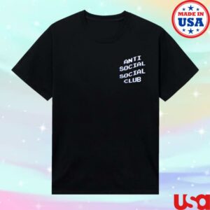 kenny trc Anti Social Social Club Merch Shop Store Assc X Pac Man Pixel Shirte kenny trc Anti Social Social Club Merch Shop Store Assc X Pac Man Pixel Shirte