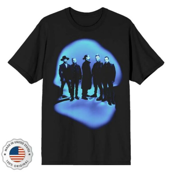 kenny trc Back Street Boys Merch Shop Store Black Denim Glow Photo Shirt