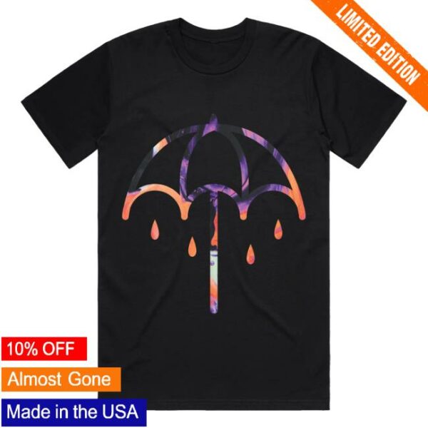 kenny trc Bring Me The Horizon Merch Shop Store Thats The Spirit 10Th Anniversary Black Coloured Umbrella